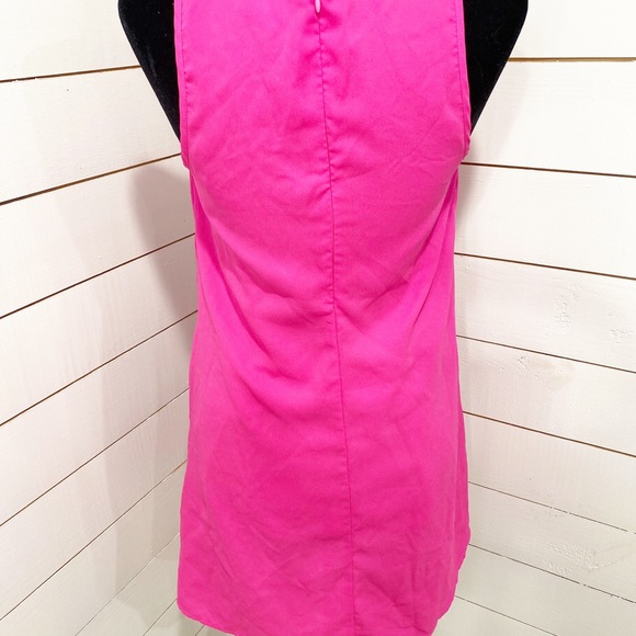 Flirty and Fun Neon Pink Cutout Dress - Picture 2 of 3